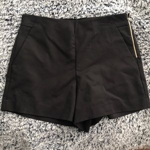 High Waisted Black Shorts